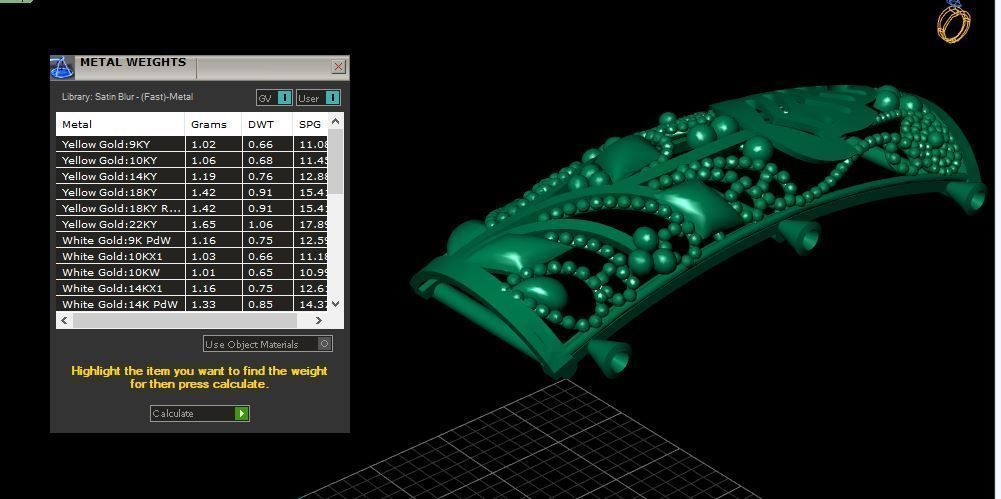 Bangles with details 3D print model_43