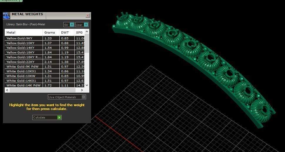 Bangles with details 3D print model_42