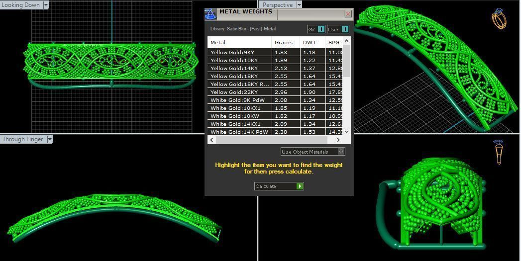 Bangles with details 3D print model_39