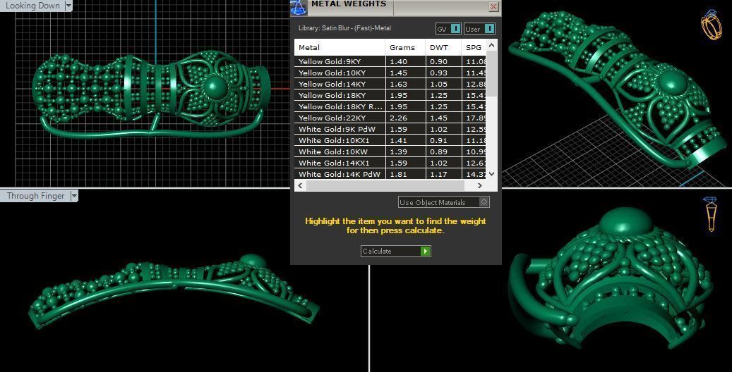 Bangles with details 3D print model_36