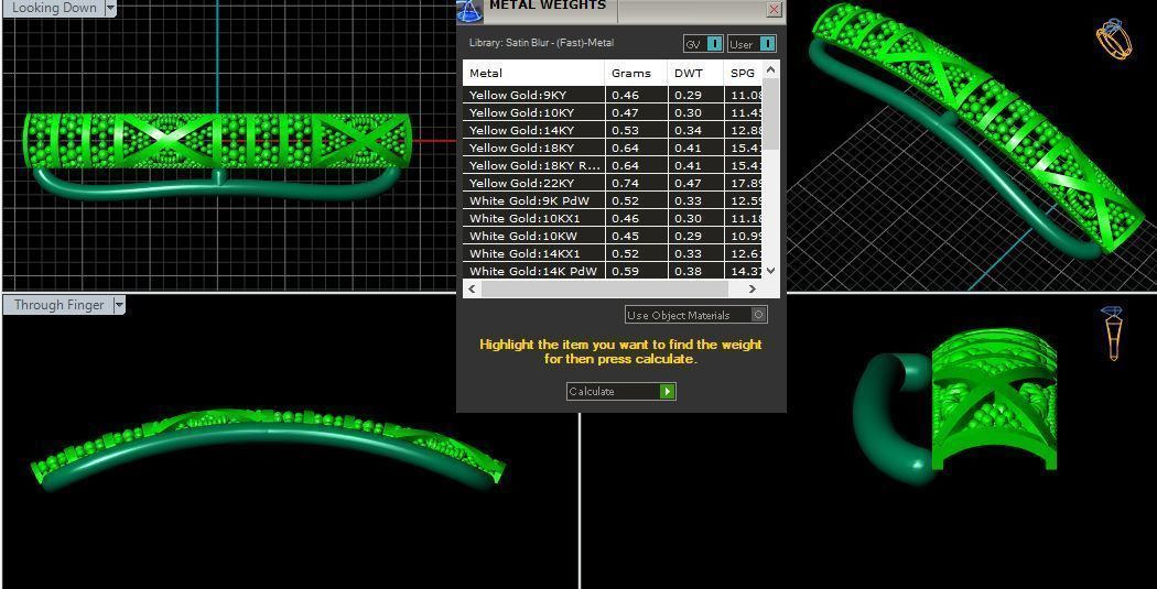 Bangles with details 3D print model_34