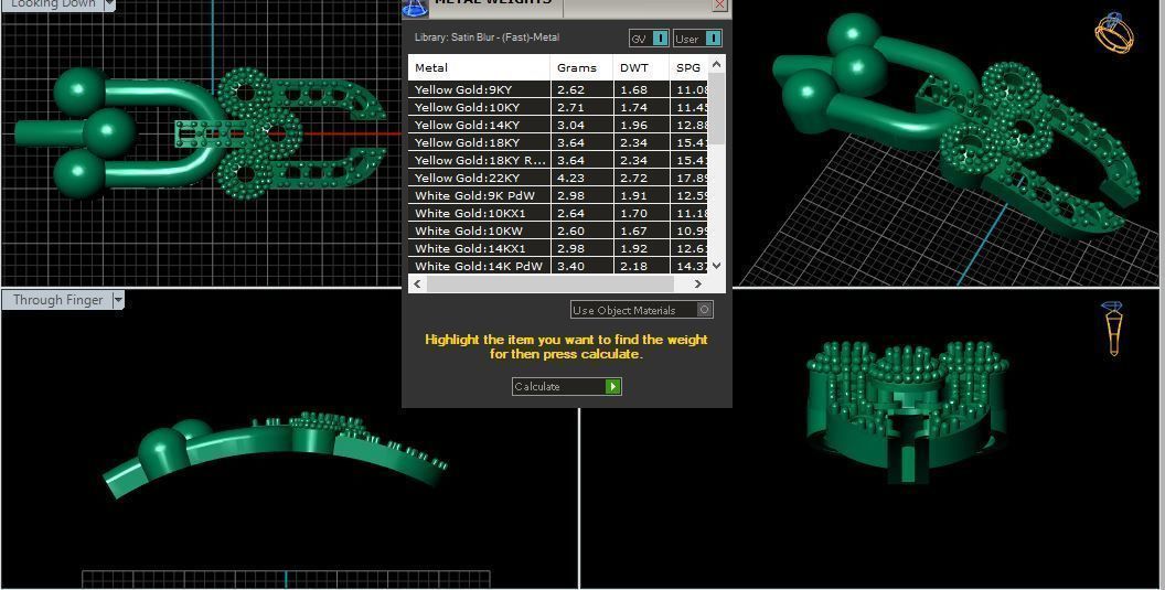 Bangles with details 3D print model_48