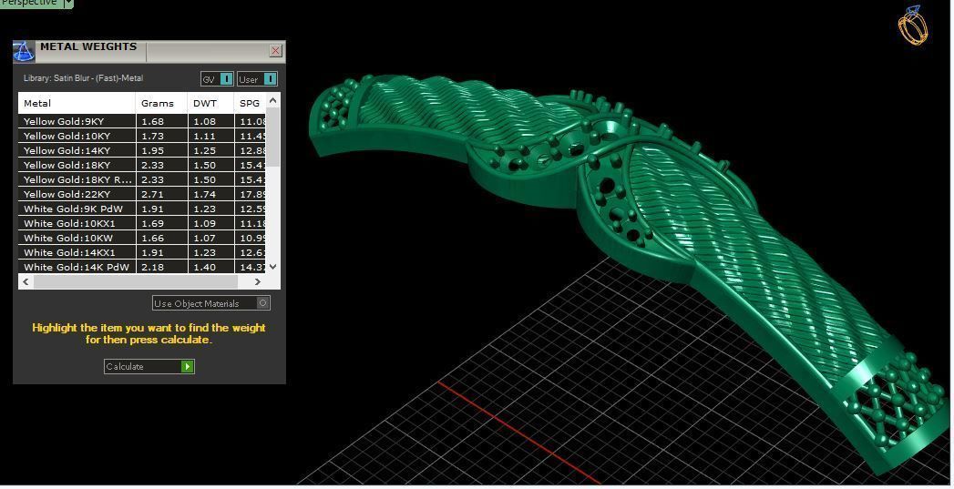 Bangles with details 3D print model_41