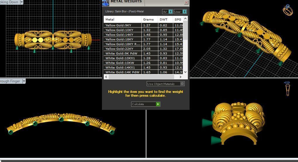 Bangles with details 3D print model_47