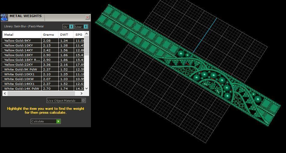 Bangles with details 3D print model_53