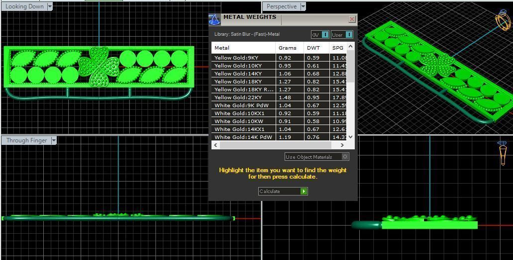 Bangles with details 3D print model_30