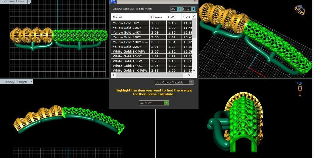 Bangles with details 3D print model_55