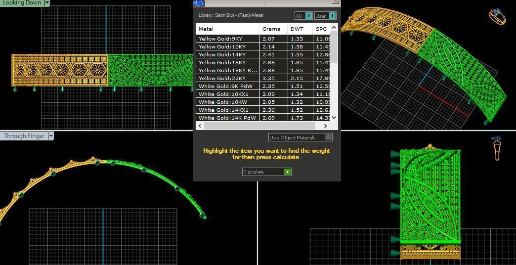 Bangles with details 3D print model_46