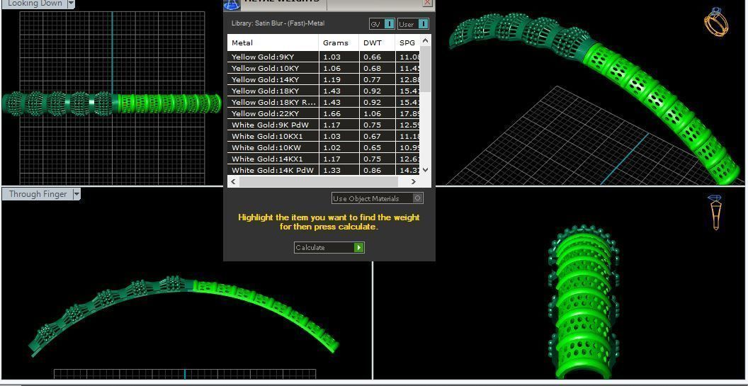 Bangles with details 3D print model_49