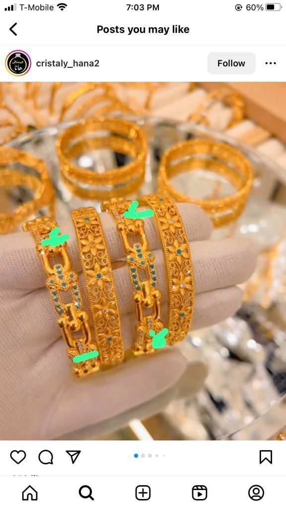 Bangles with details 3D print model_11