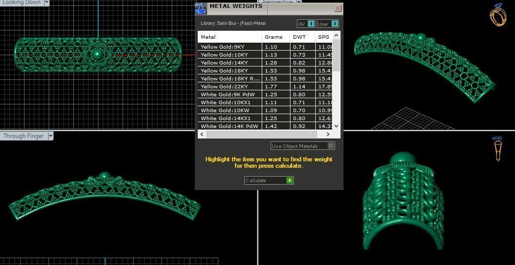 Bangles with details 3D print model_44