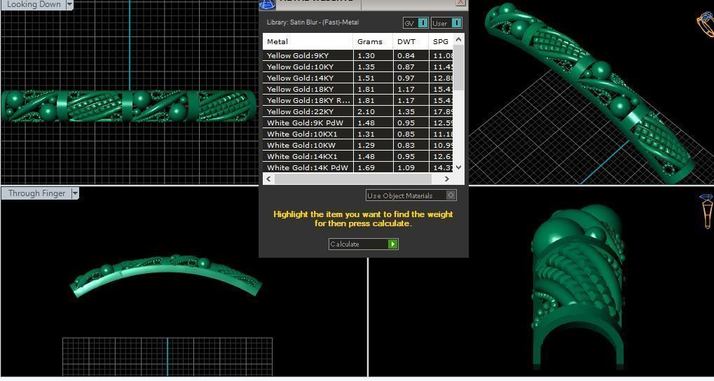 Bangles with details 3D print model_54