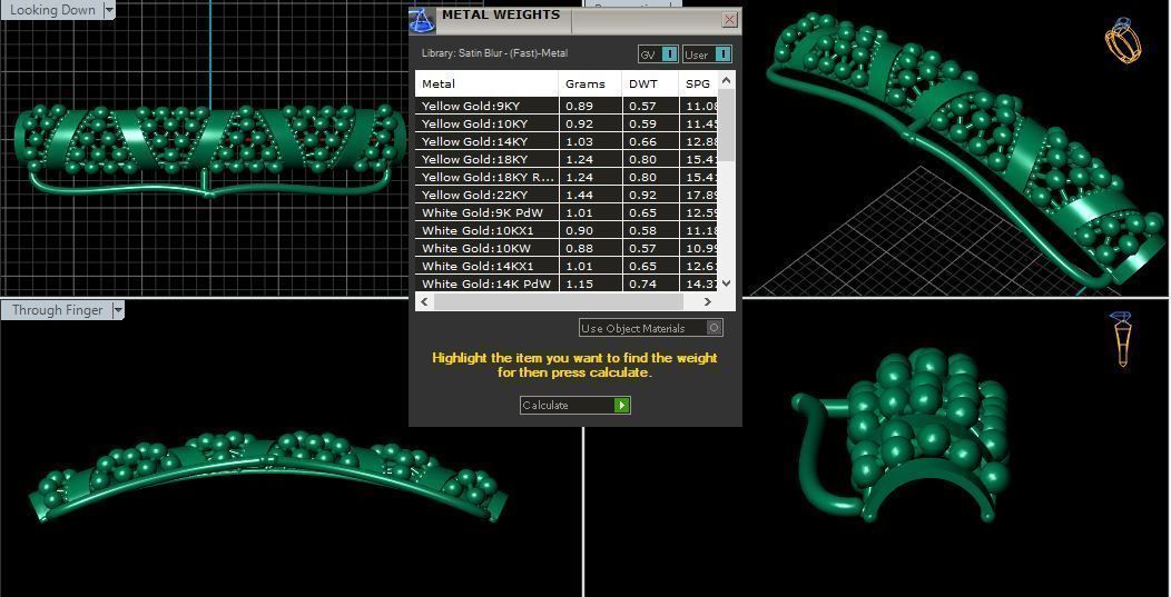 Bangles with details 3D print model_29