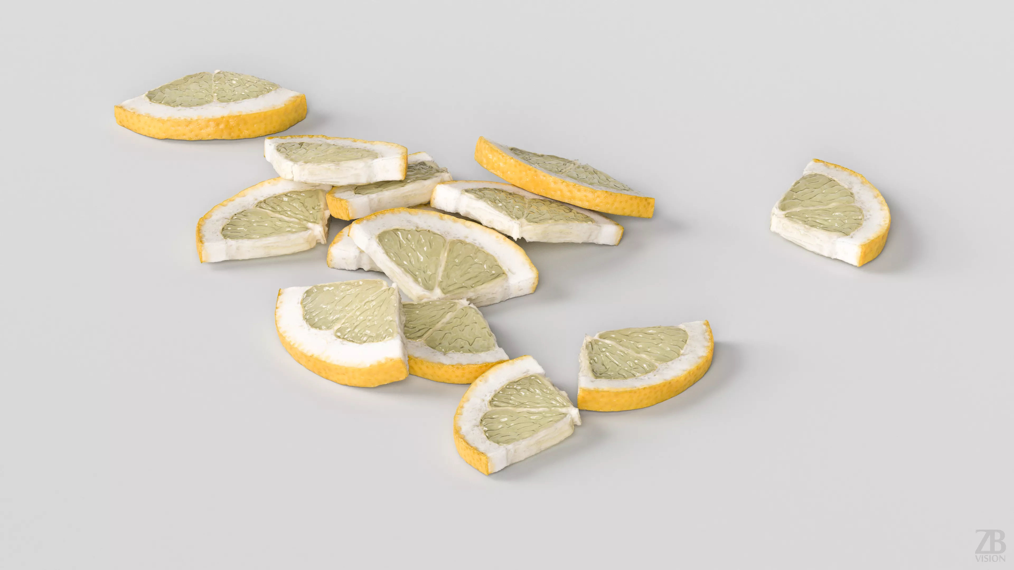 Lemon 3D model_2