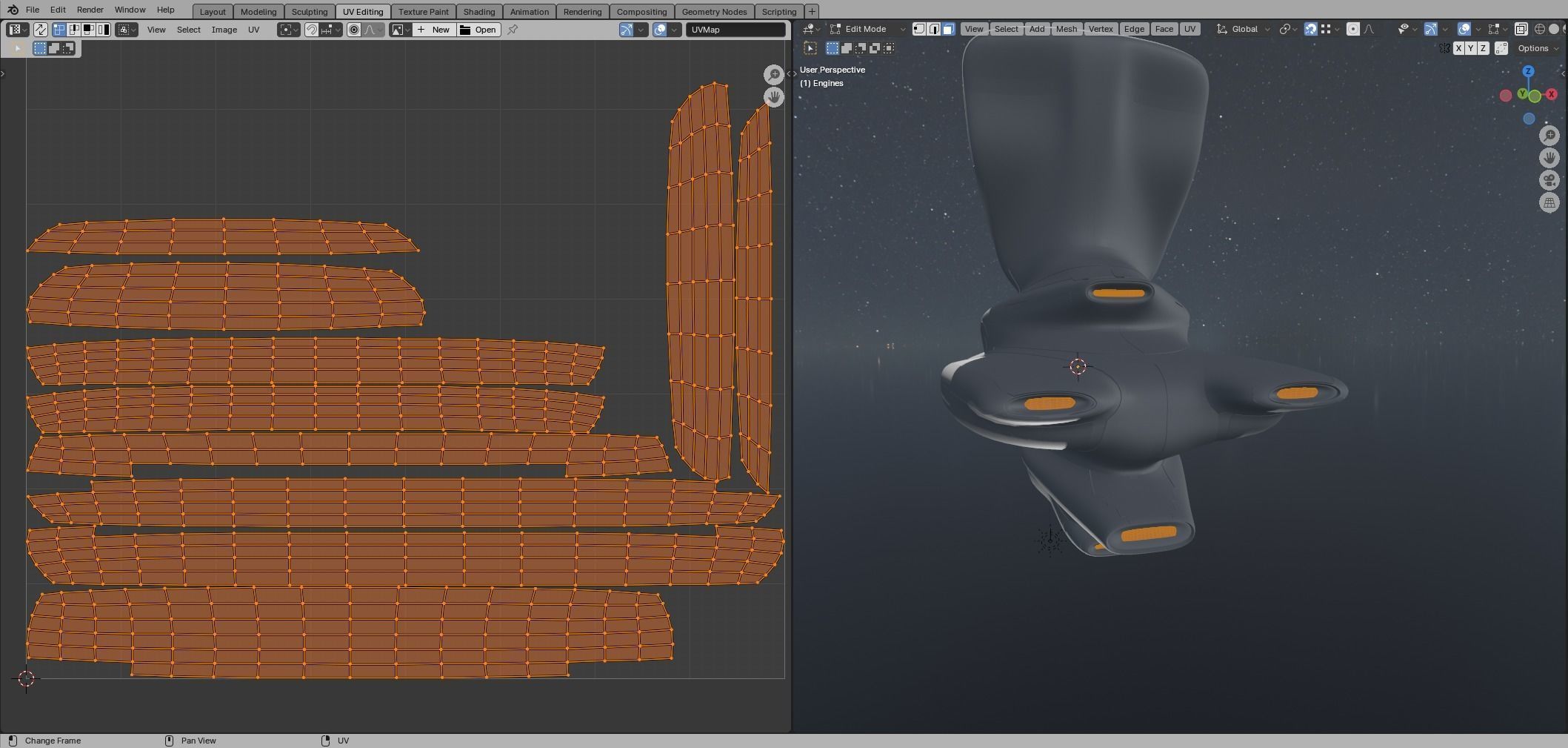 Mothership 3D model_35