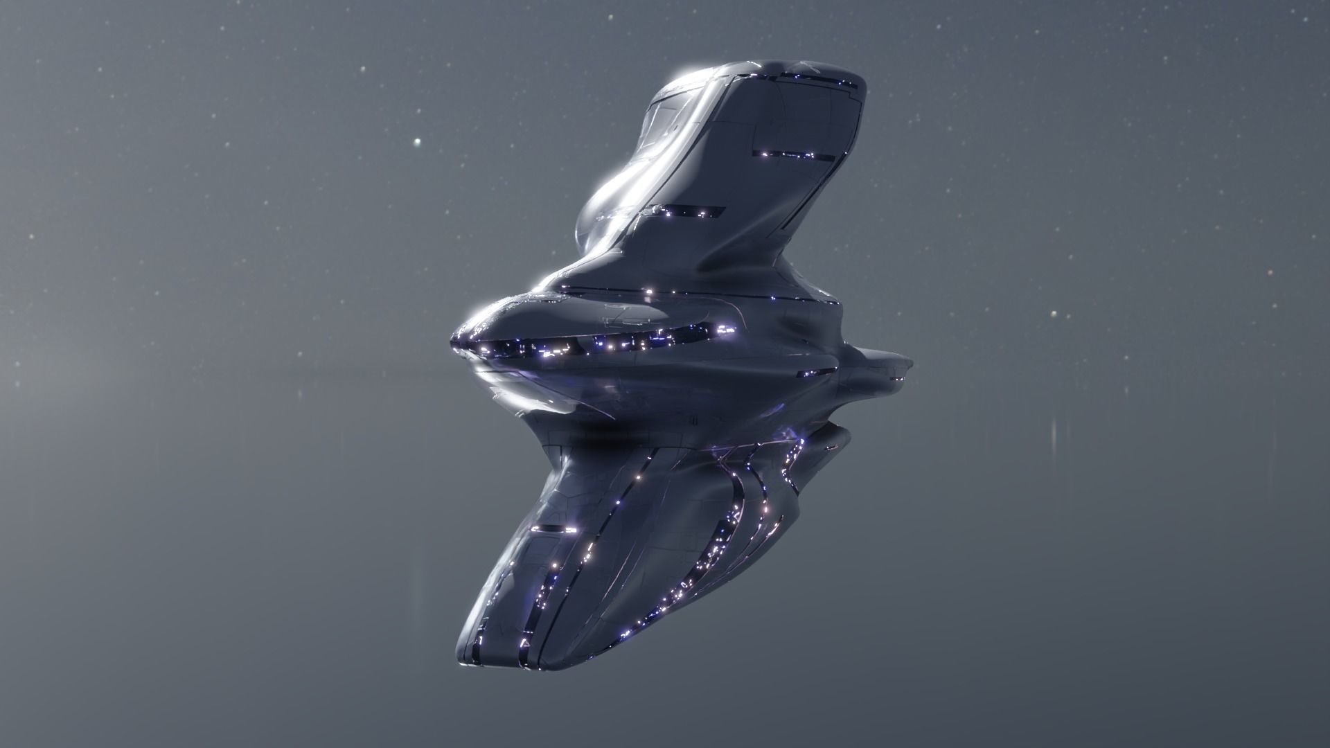 Mothership 3D model_4