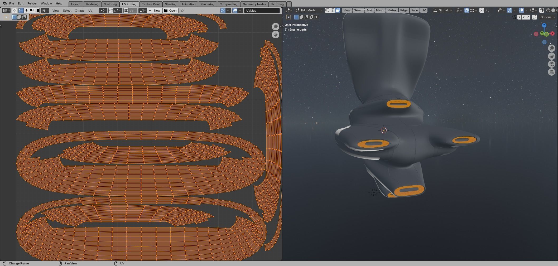 Mothership 3D model_36