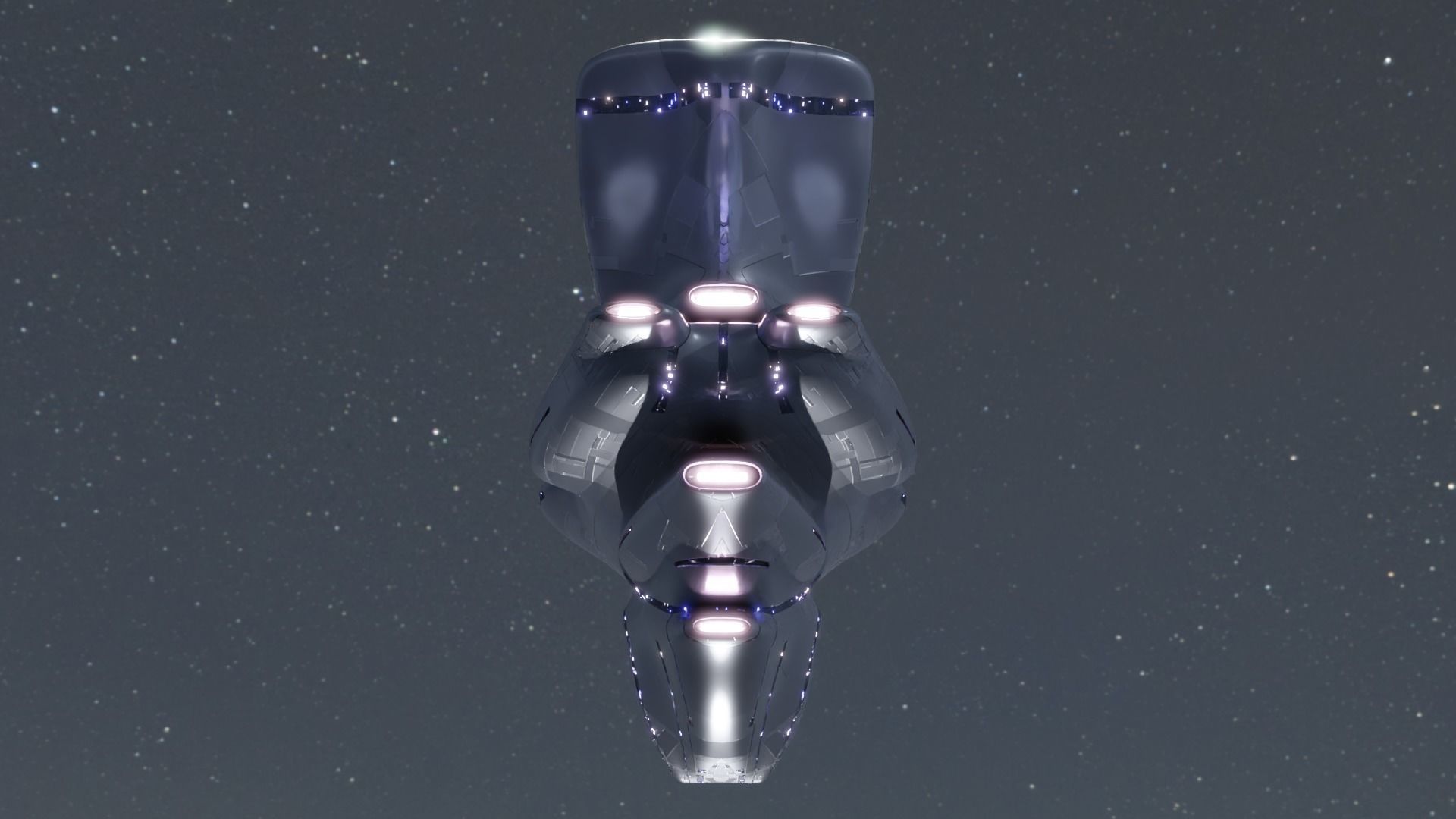 Mothership 3D model_10