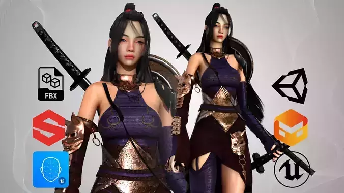 Samurai Girl - GameReady