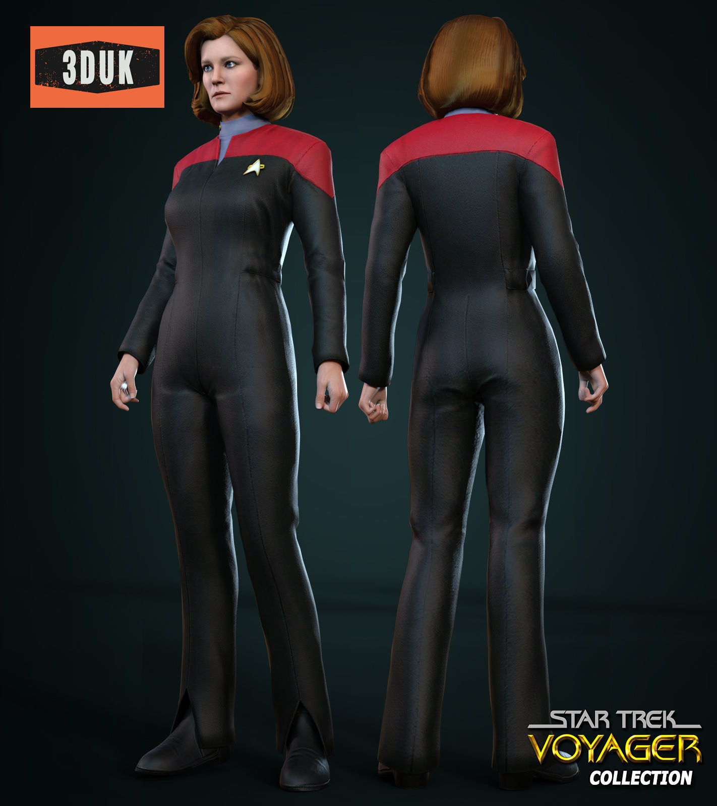 STV Janeway For G8F 3D model_4