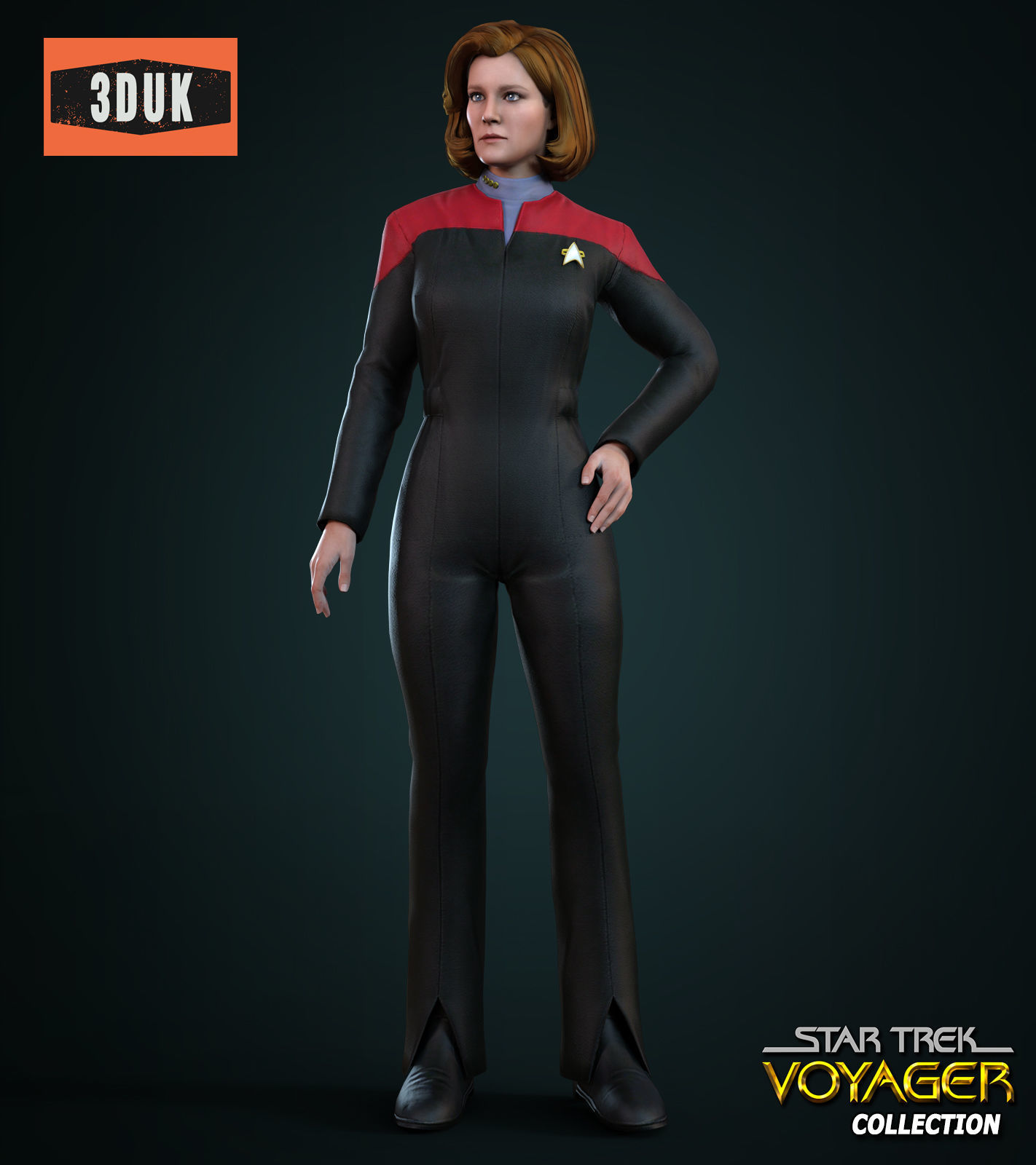STV Janeway For G8F 3D model_2