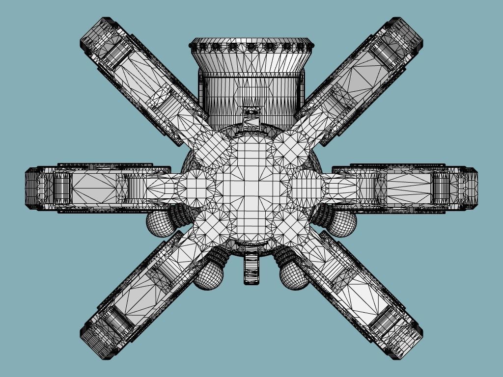 Eldritch Cannon Tabletop Miniature 3D print model_2