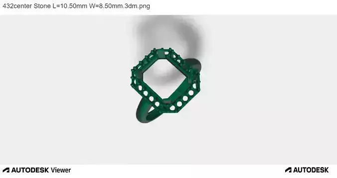 Women Ring With an Asscher Cut Center Stone