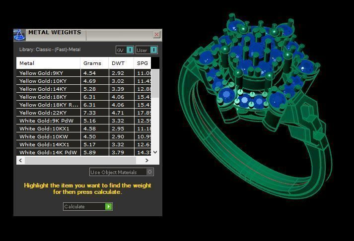wedding ring for daimonds 3D print model_15