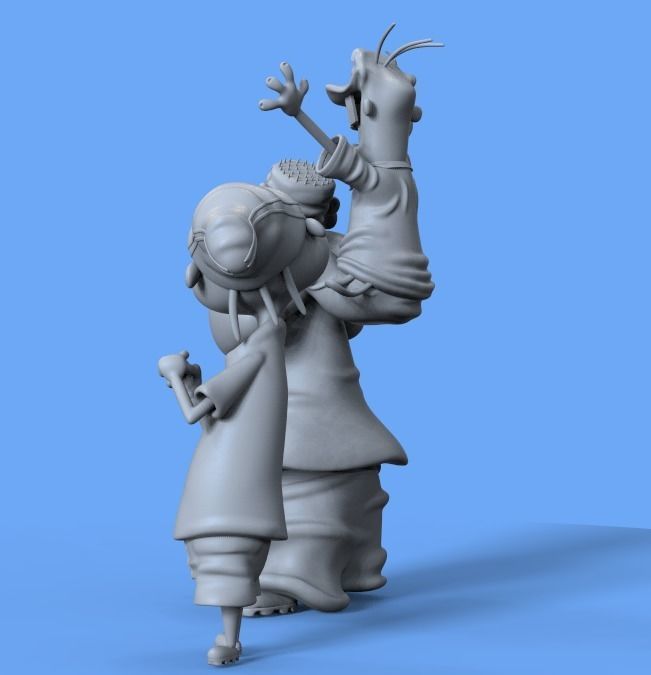 ED EDD AND EDDY FROM CARTOONNETWORK - PARTS AND COMPLETE 3D print model_13