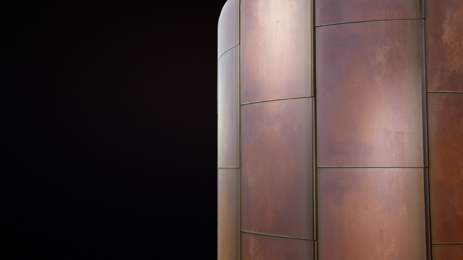 Seamless copper roof PBR material Texture_4