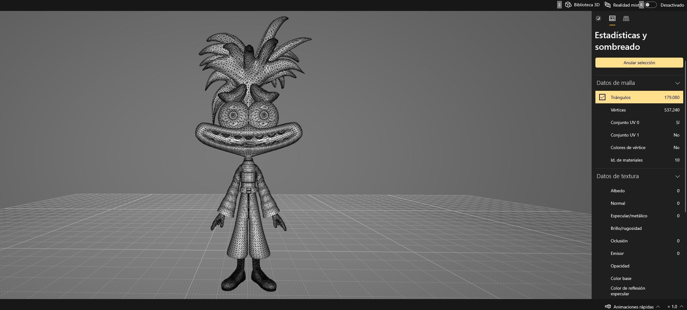 Anxiety from Inside Out Renderable 3D model_8