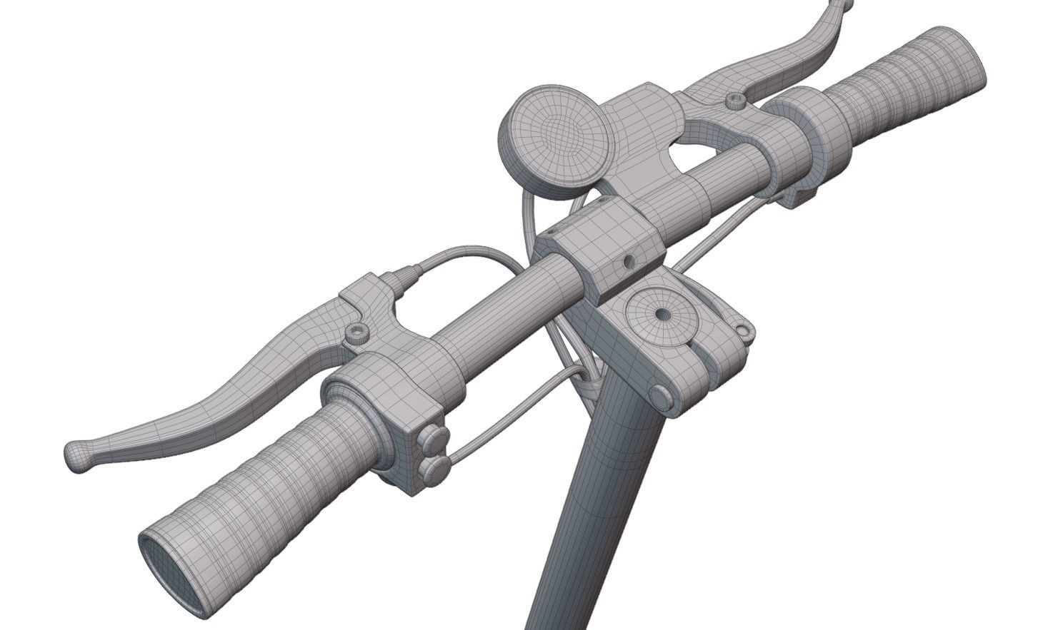 Electric Scooter 3D model_17