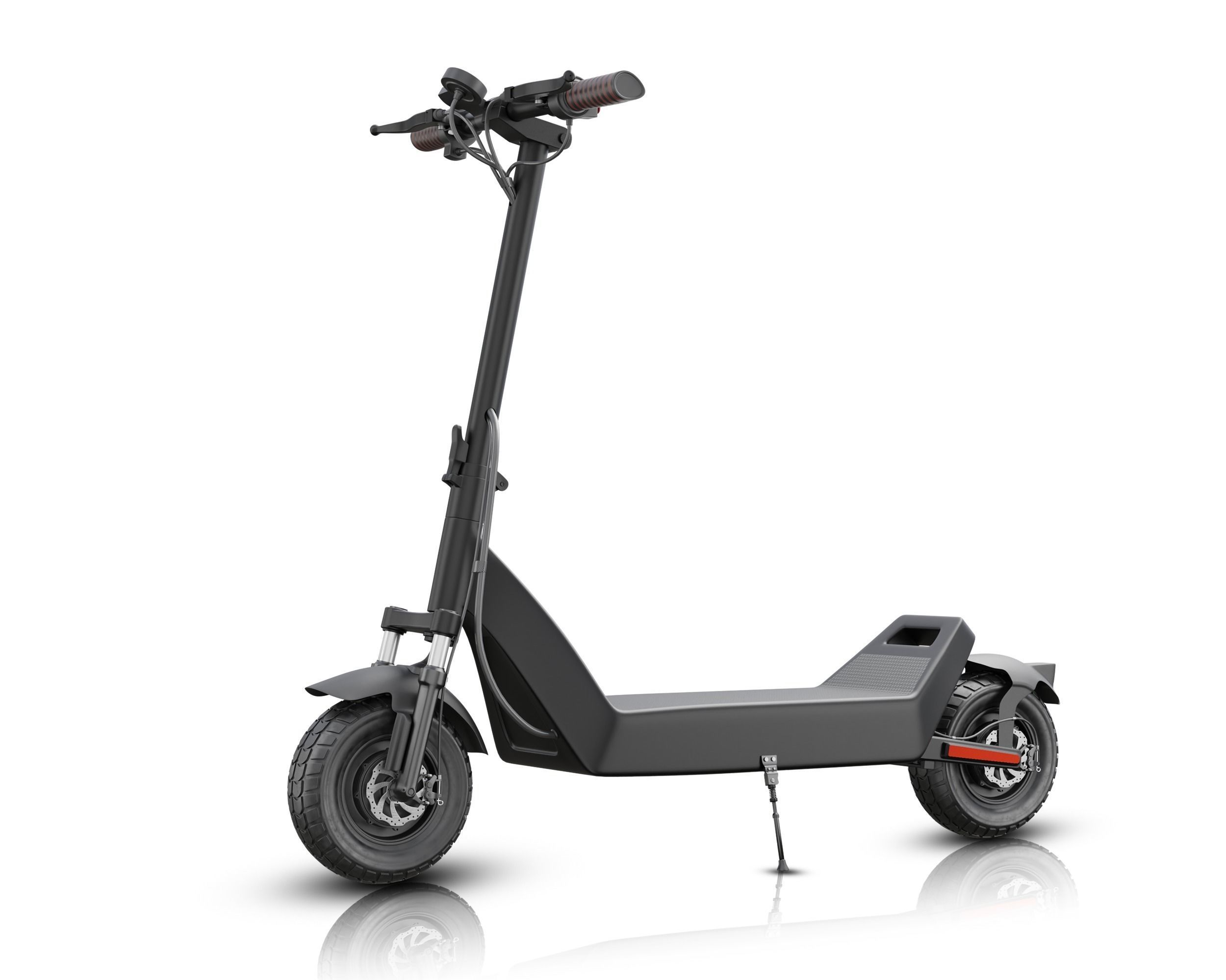 Electric Scooter 3D model_2