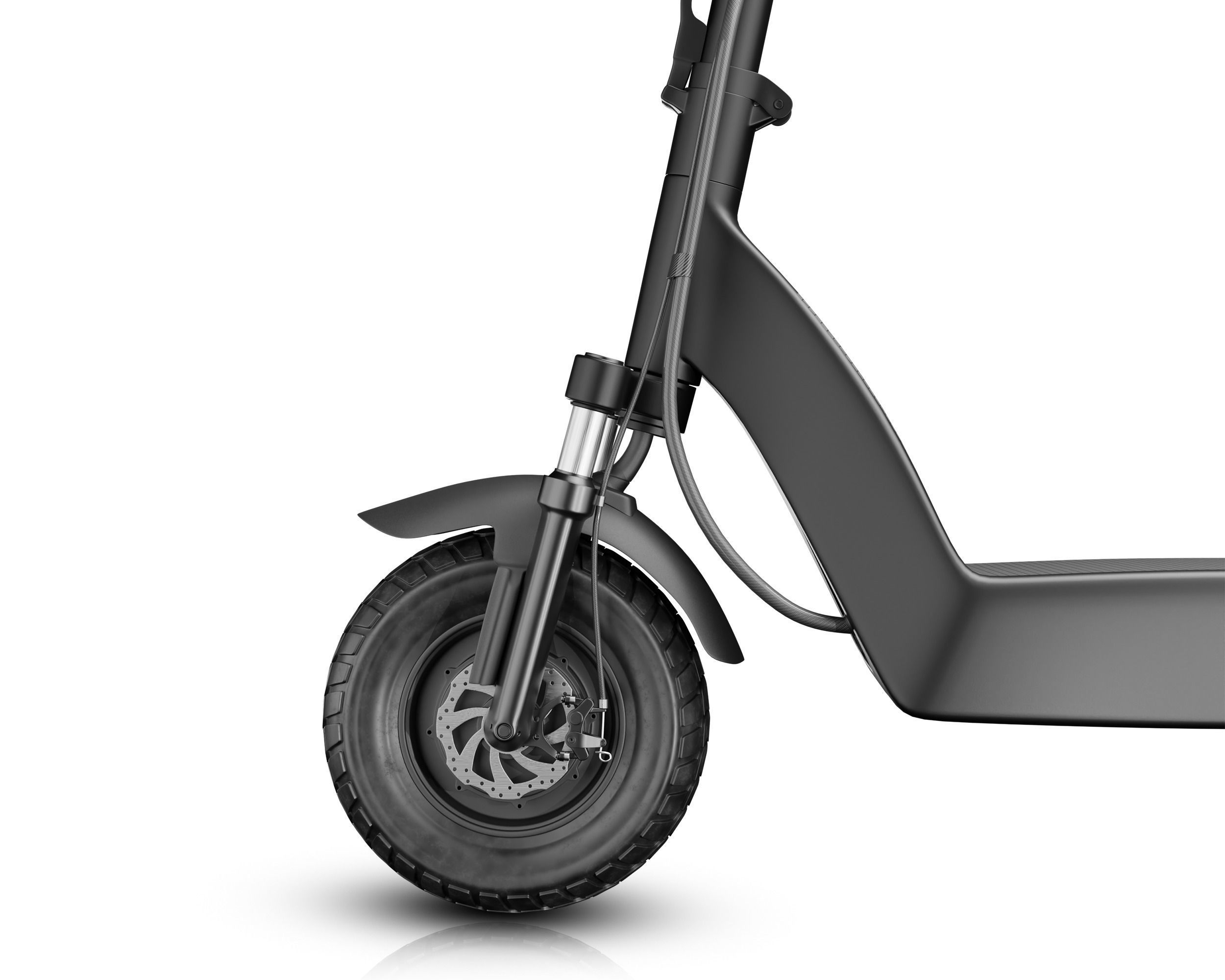 Electric Scooter 3D model_3