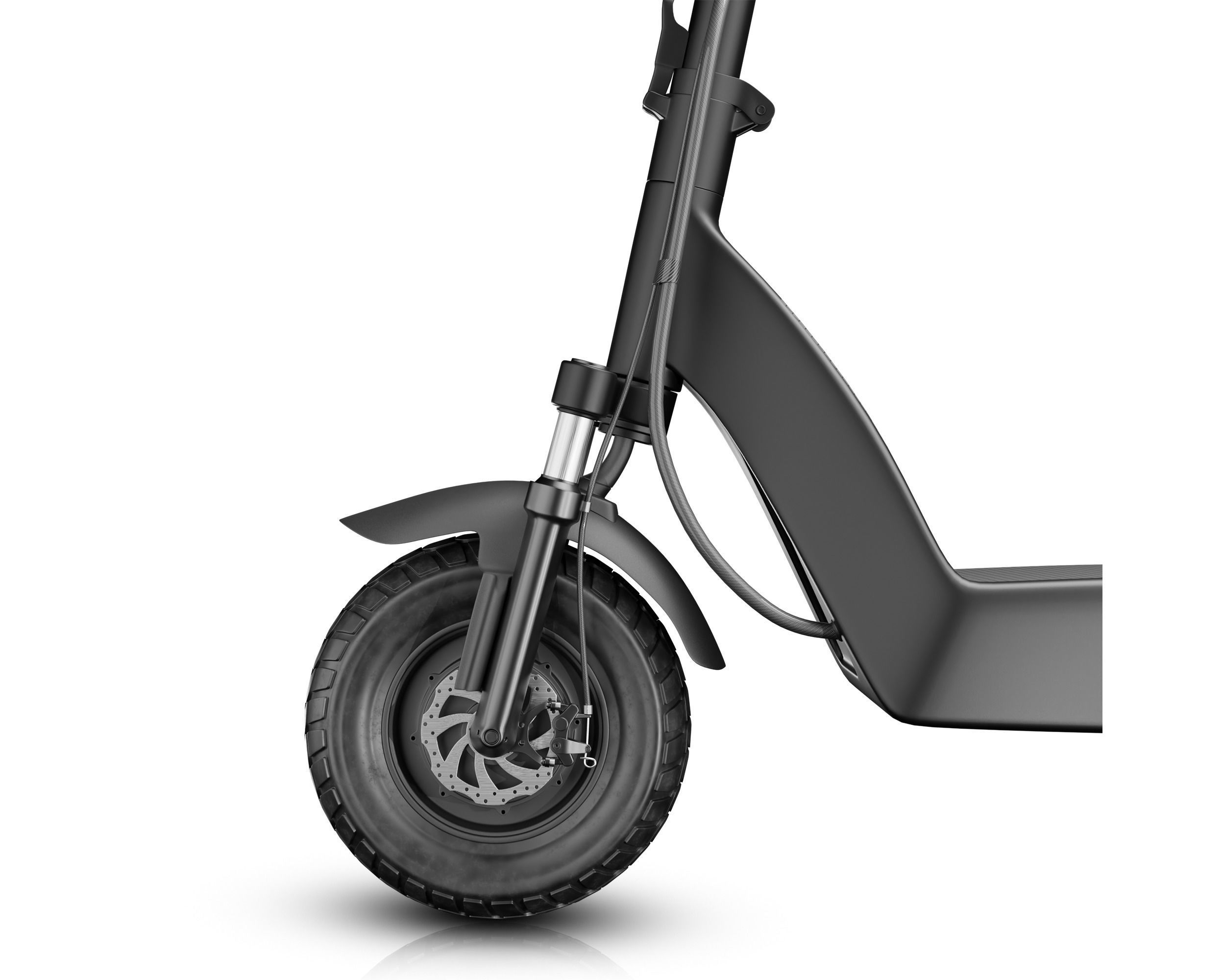 Electric Scooter 3D model_9