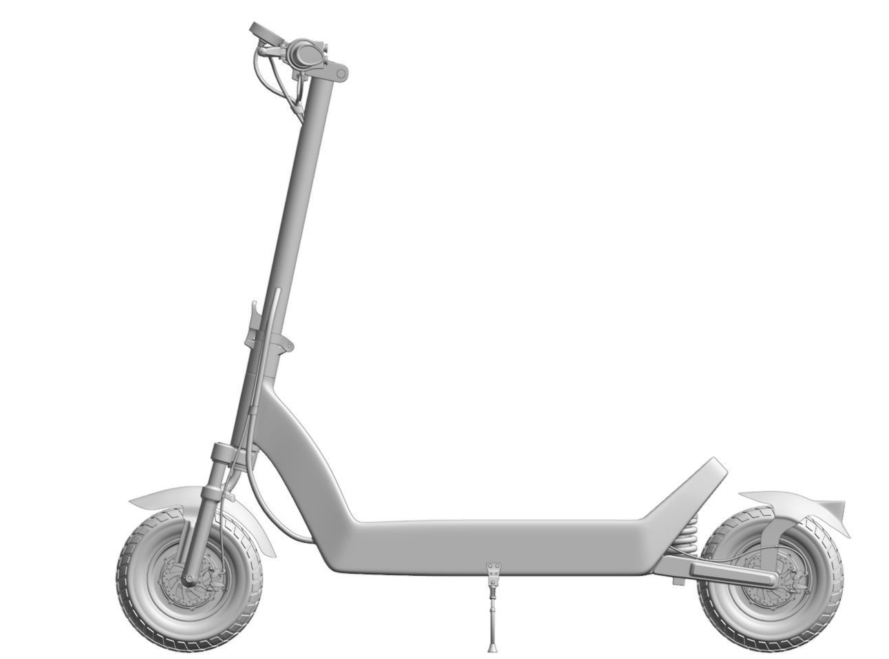 Electric Scooter 3D model_25