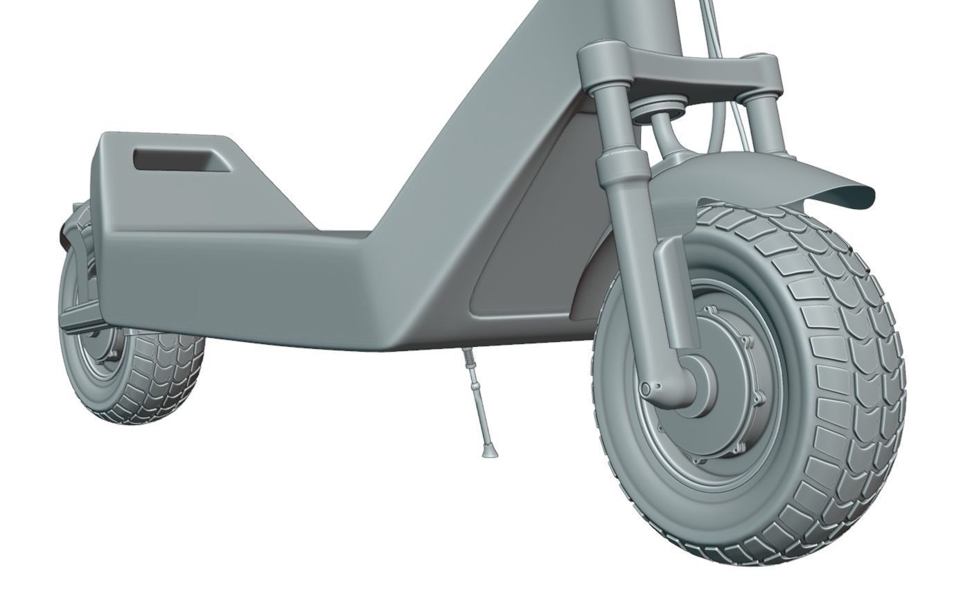 Electric Scooter 3D model_15