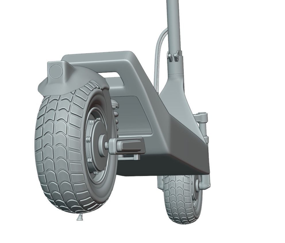 Electric Scooter 3D model_14
