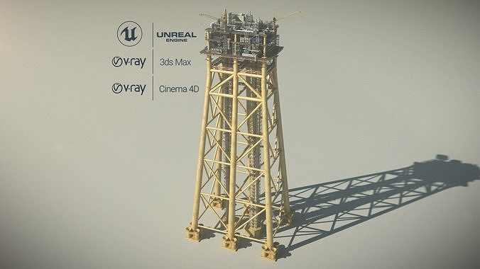 OILPLATFORM 3D model