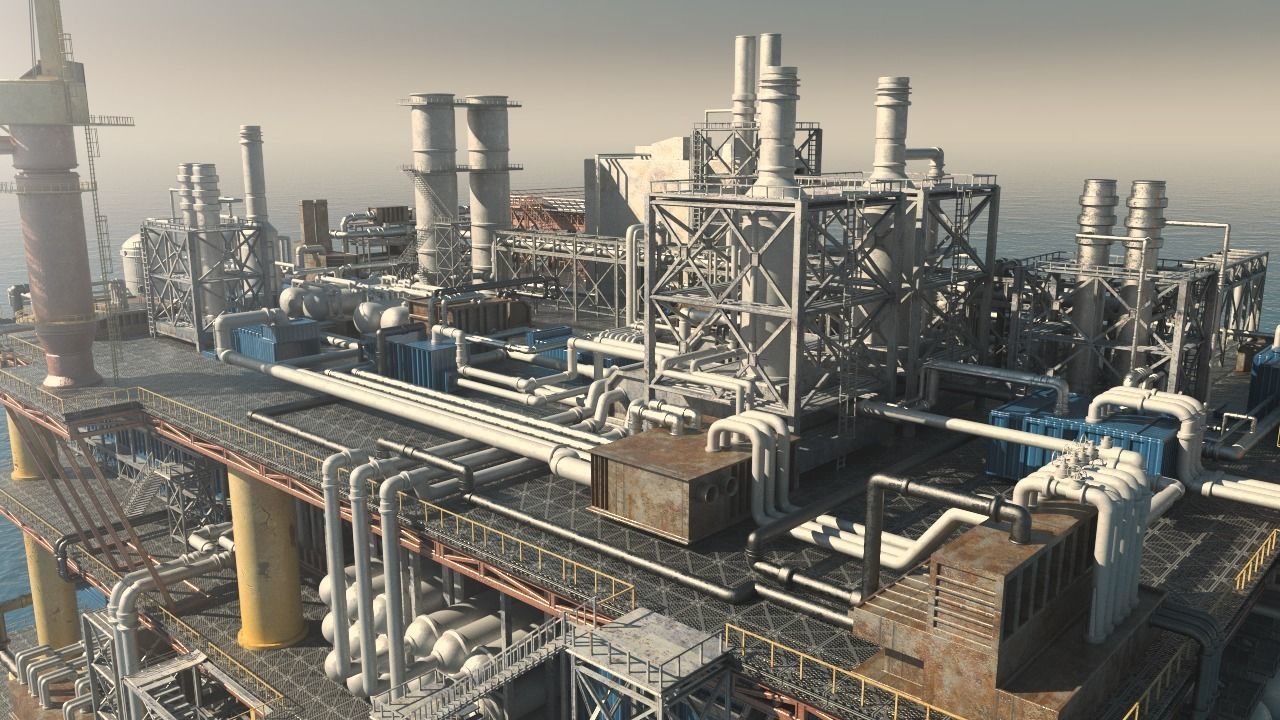 OILPLATFORM 3D model_12