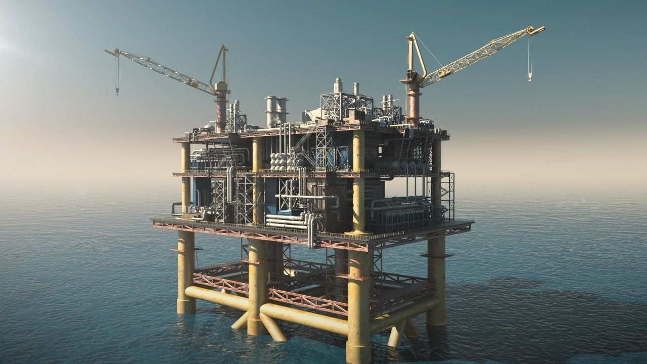 OILPLATFORM 3D model_2