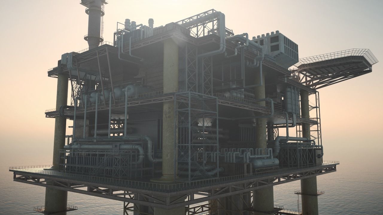 OILPLATFORM 3D model_11
