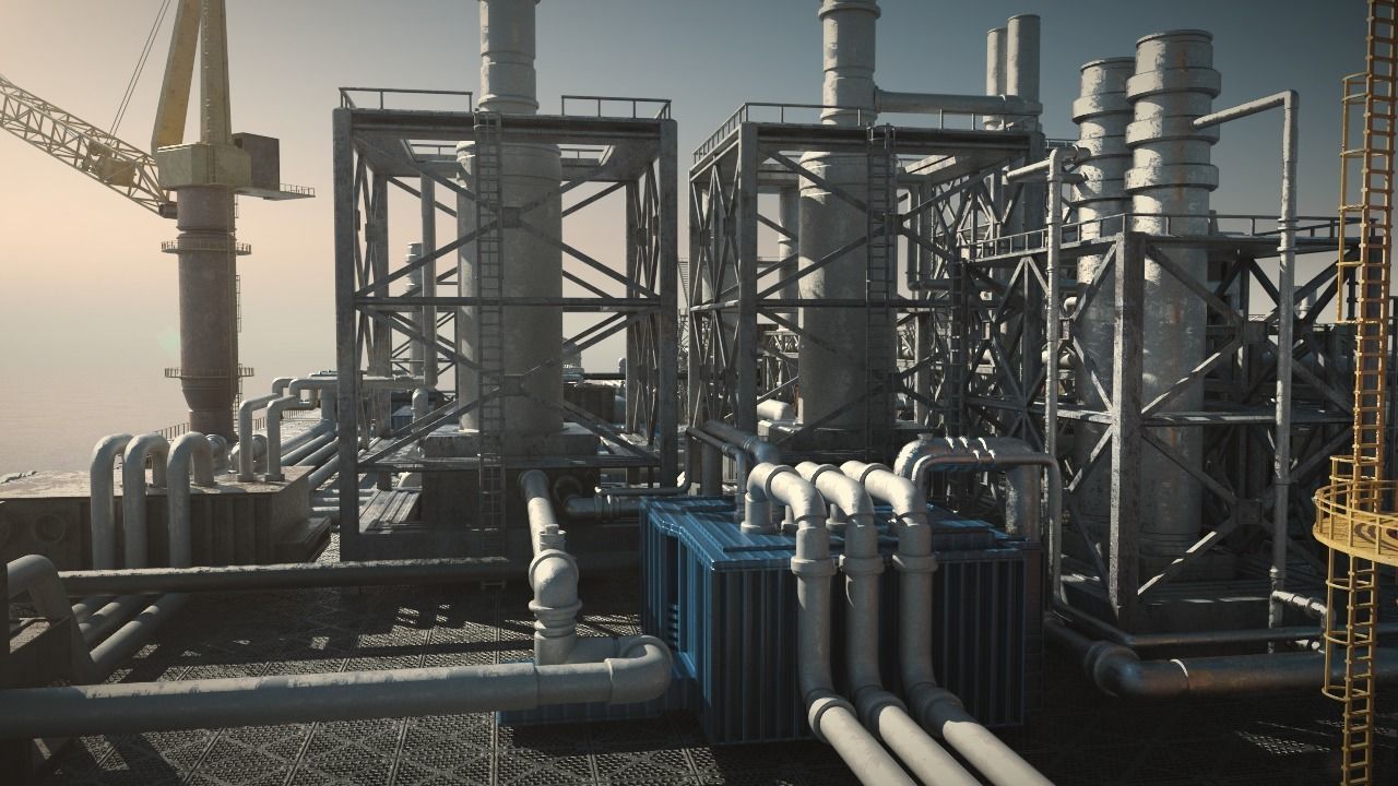 OILPLATFORM 3D model_3