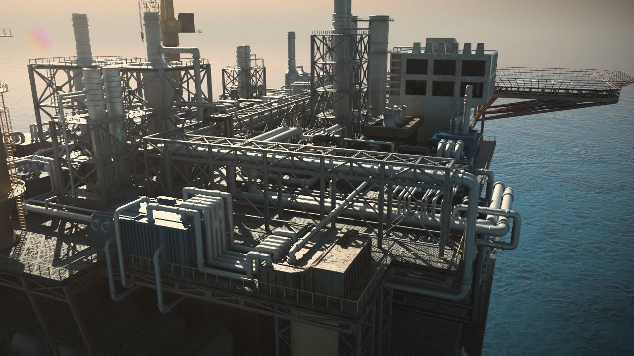 OILPLATFORM 3D model_8