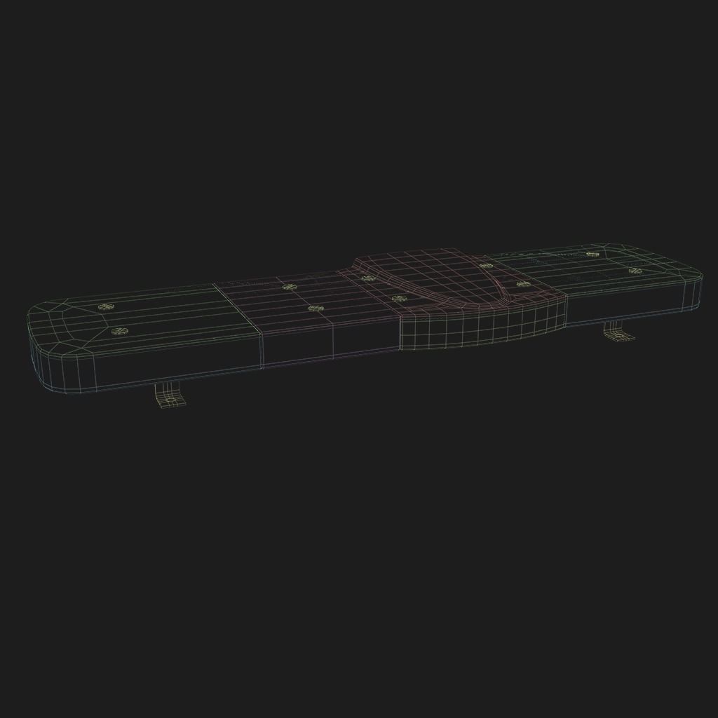 Federal Signal Bifrost Low-poly 3D model_10