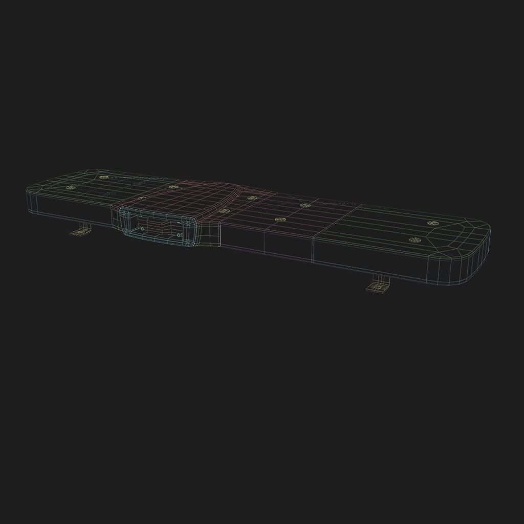 Federal Signal Bifrost Low-poly 3D model_9