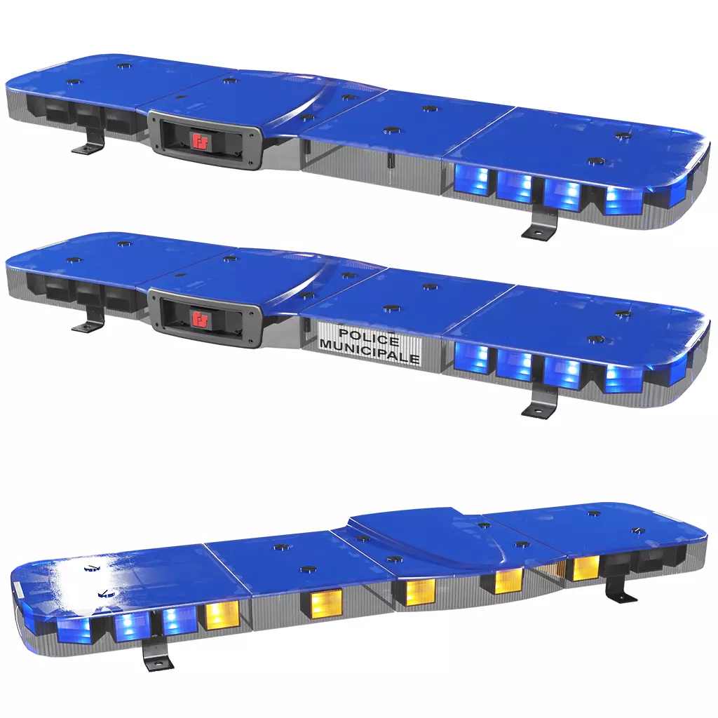 Federal Signal Bifrost Low-poly 3D model_0