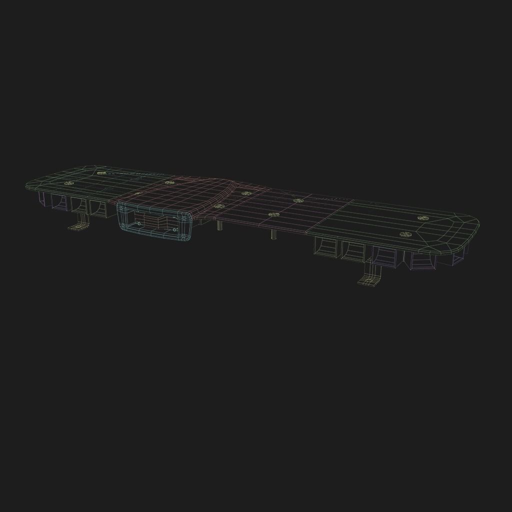 Federal Signal Bifrost Low-poly 3D model_11