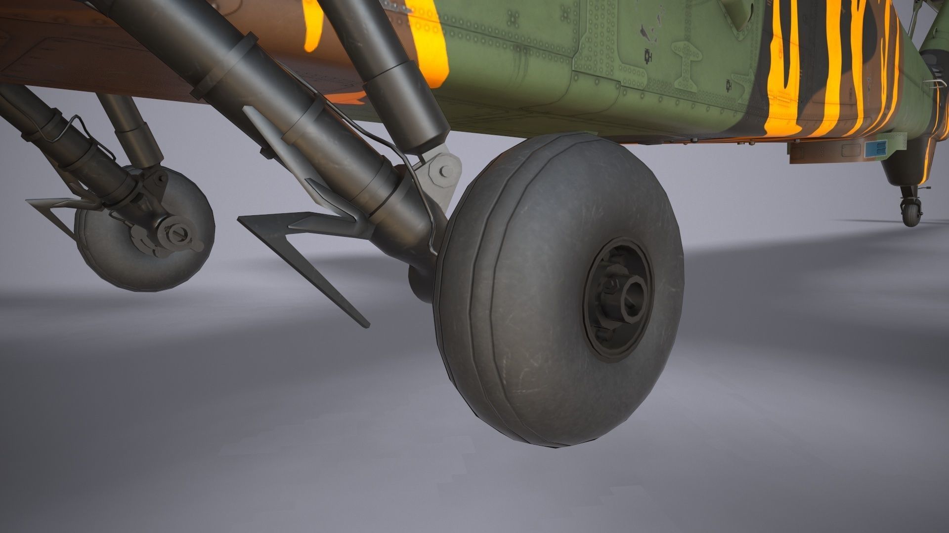 EC-665 Tiger HAD France 2 Basic Animation Low-poly 3D model_15