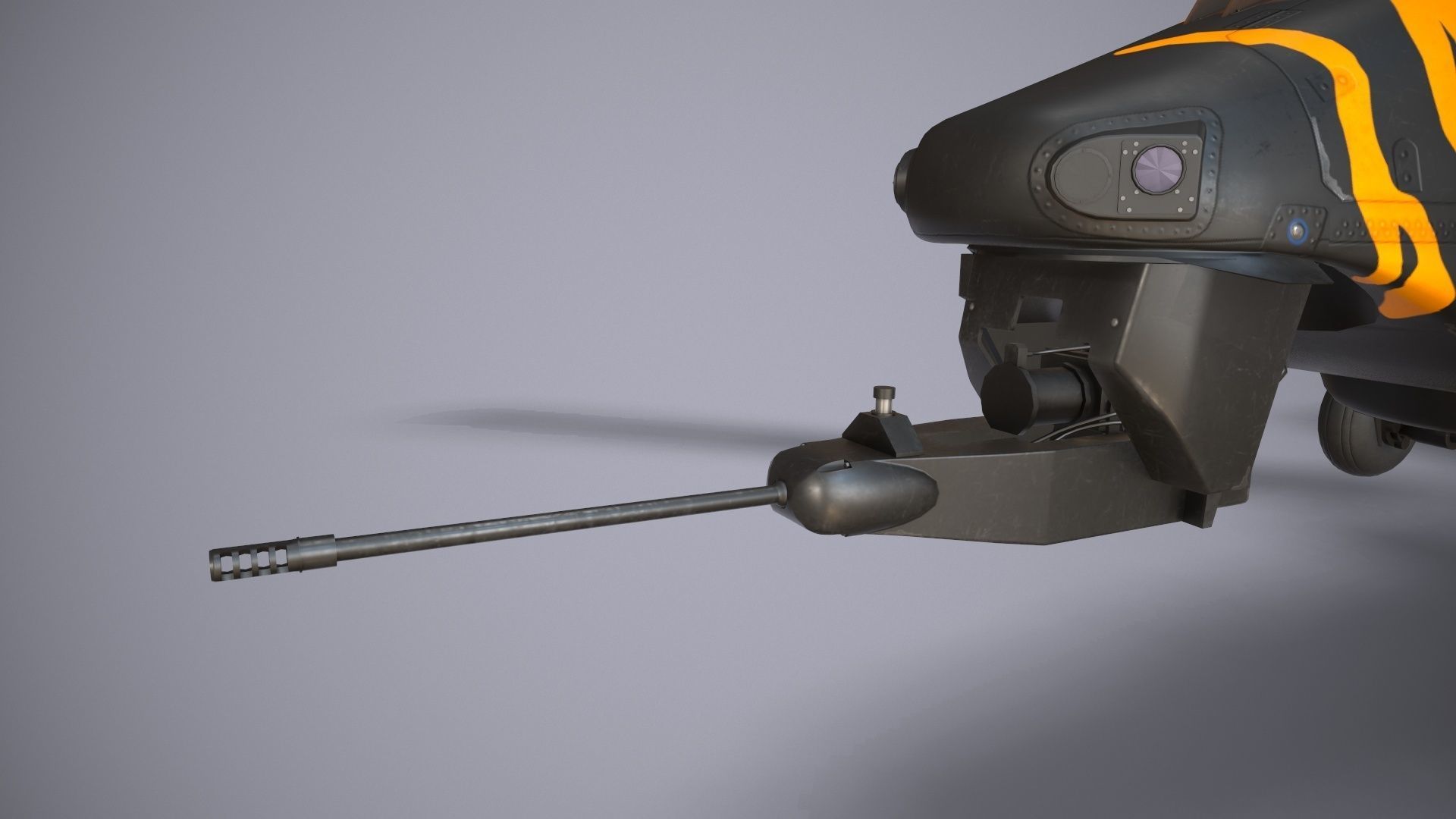 EC-665 Tiger HAD France 2 Basic Animation Low-poly 3D model_14